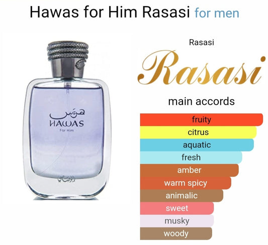 Rasasi hawas for him (100ml)